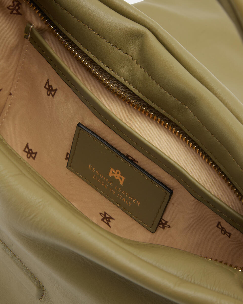 Zoe messenger Oliva  - Tote Bag - Borse Donna - Borse - Cuoieria Fiorentina