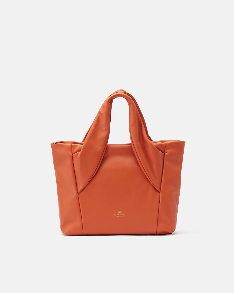 Zoe Small tote Apricot  - Cuoieria Fiorentina