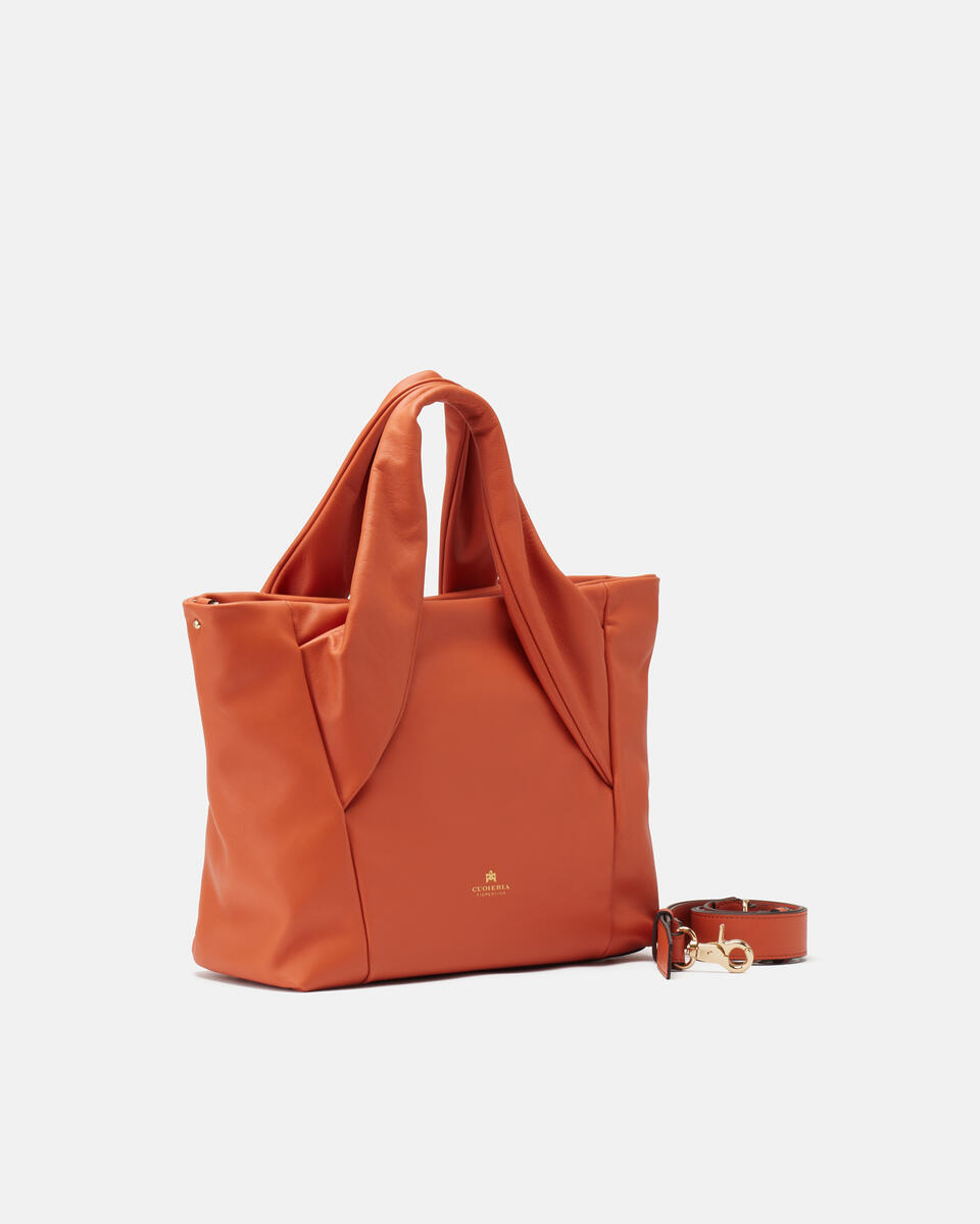 Zoe Small tote Apricot  - Cuoieria Fiorentina