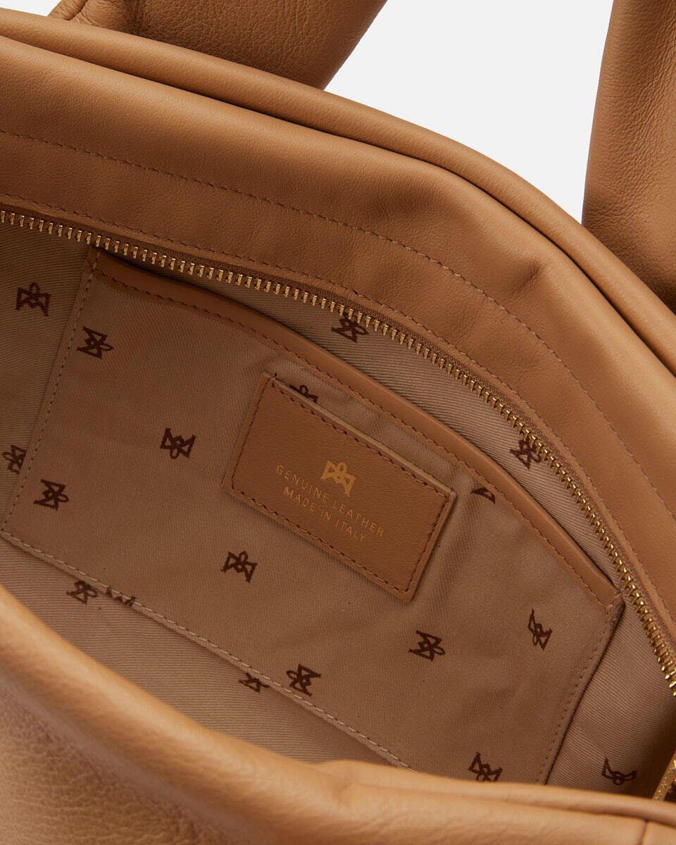 Zoe Small tote Caramel  - Shopping - Borse Donna - Borse - Cuoieria Fiorentina