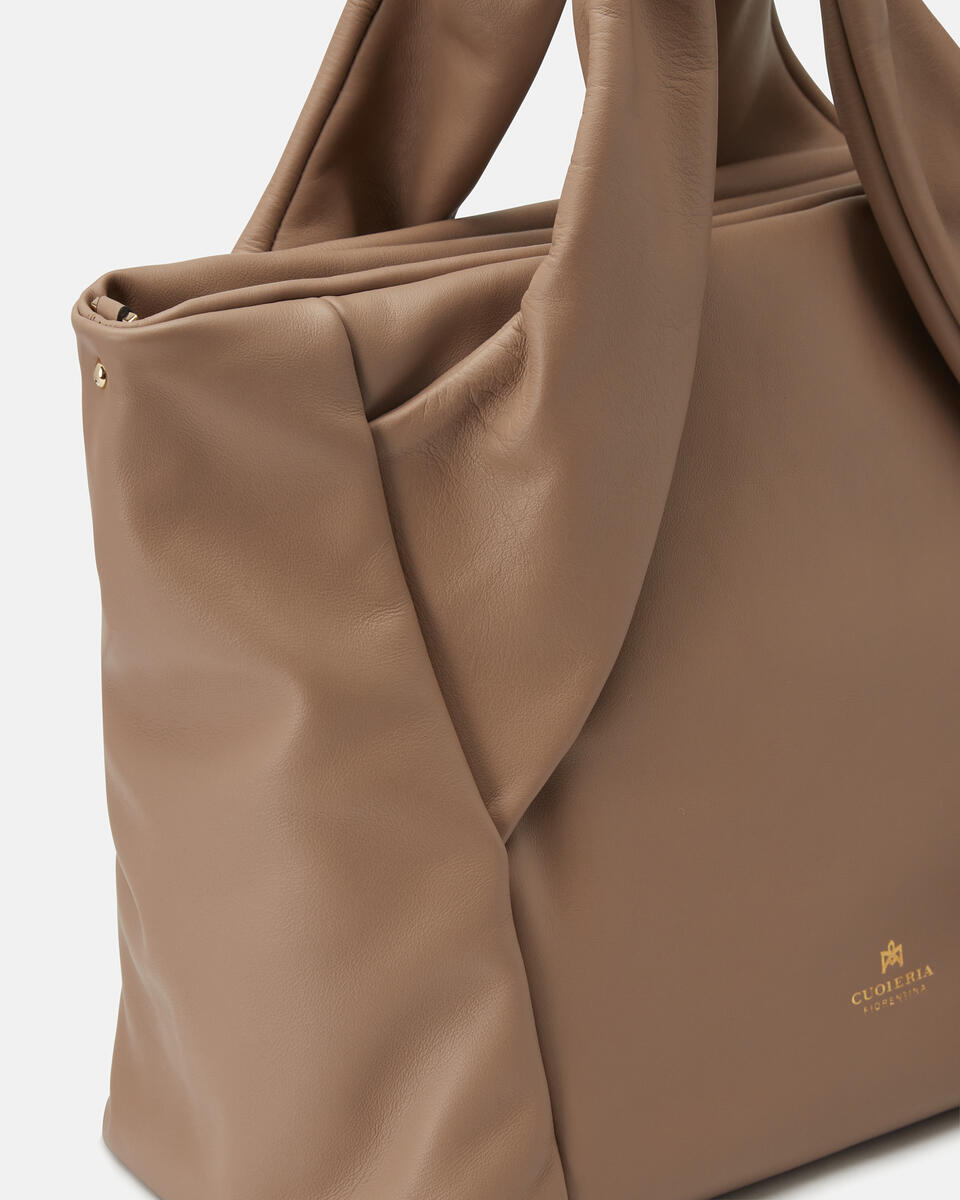 SHOPPING Taupe  - Shopping - Women's Bags - Bags - Cuoieria Fiorentina