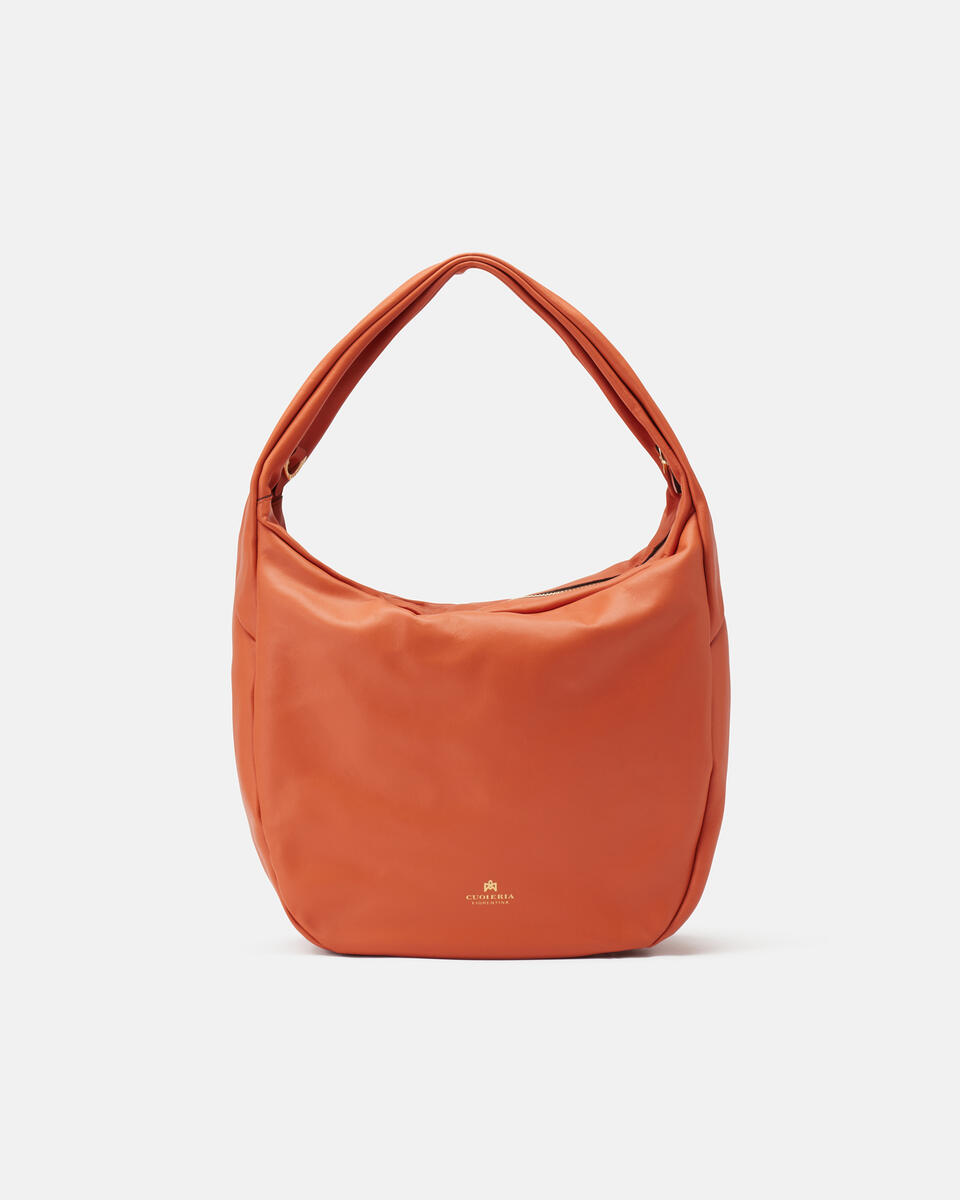 HOBO BAG Apricot  - Bags - Special Price - Cuoieria Fiorentina