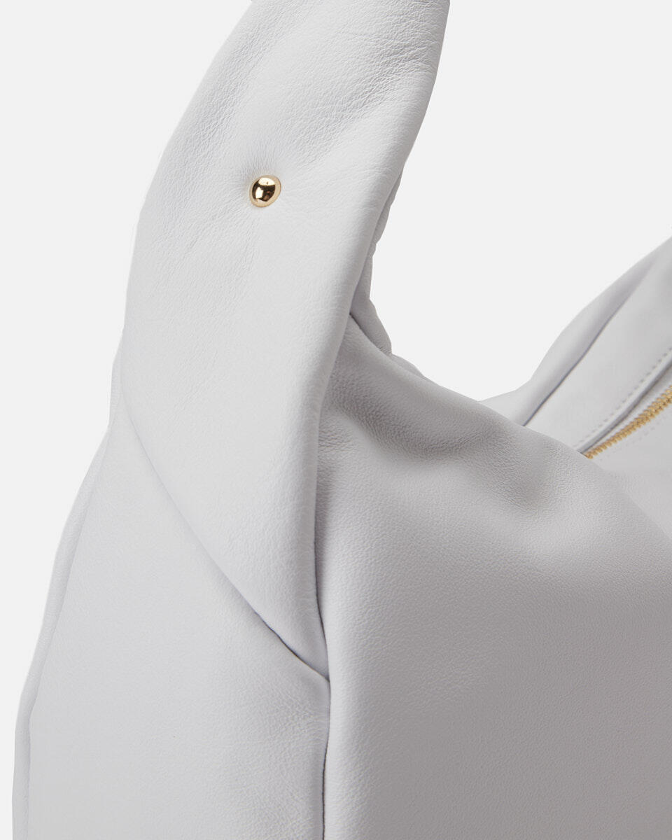 Zoe Small hobo BIANCO  - Tote Bag - Borse Donna - Borse - Cuoieria Fiorentina