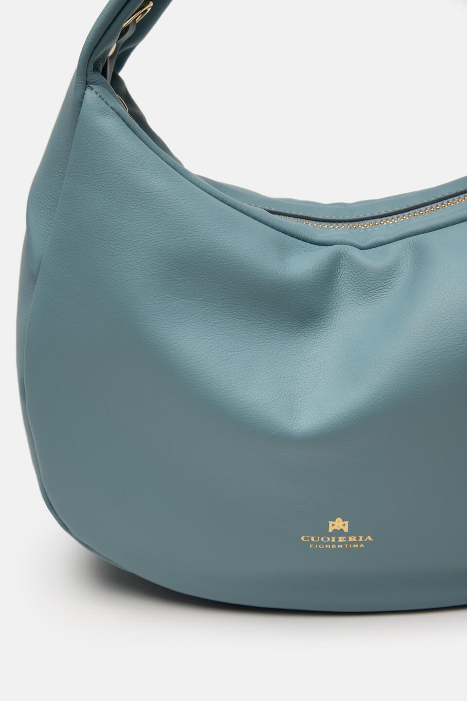 Zoe Small hobo Carta zucchero  - Tote Bag - Borse Donna - Borse - Cuoieria Fiorentina