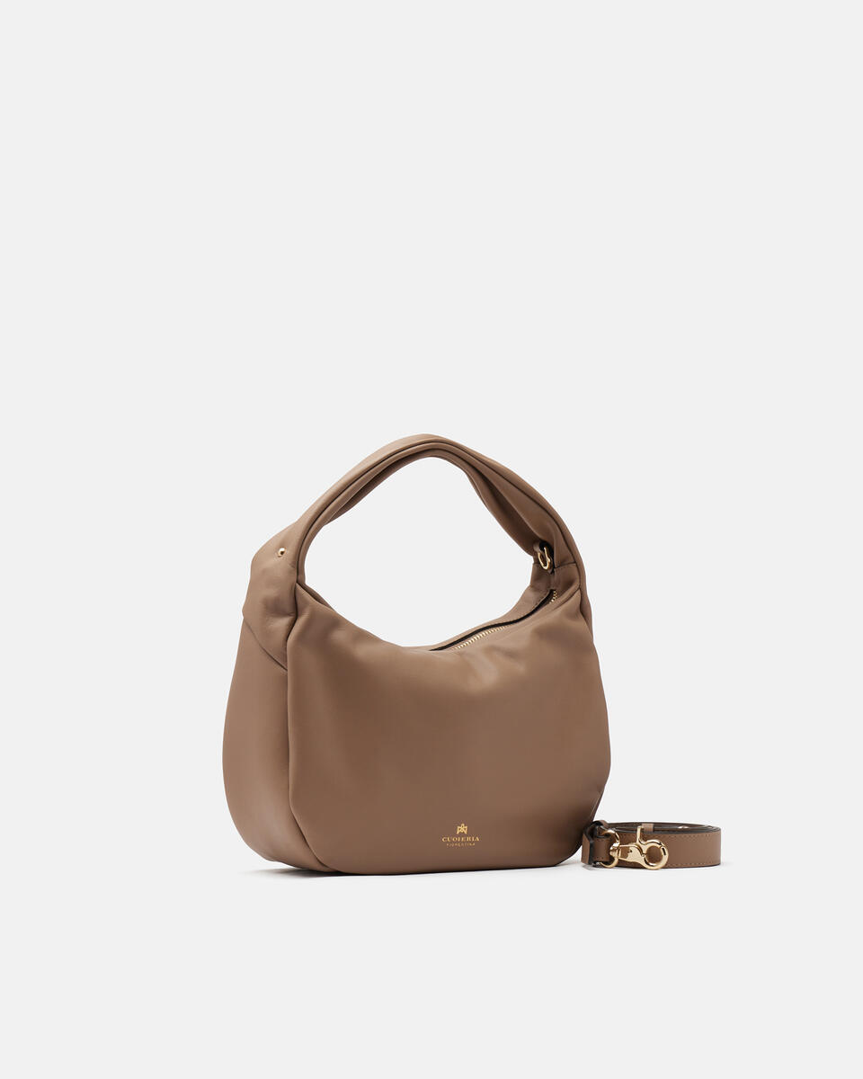 Zoe Small hobo Taupe  - Tote Bag - Borse Donna - Borse - Cuoieria Fiorentina