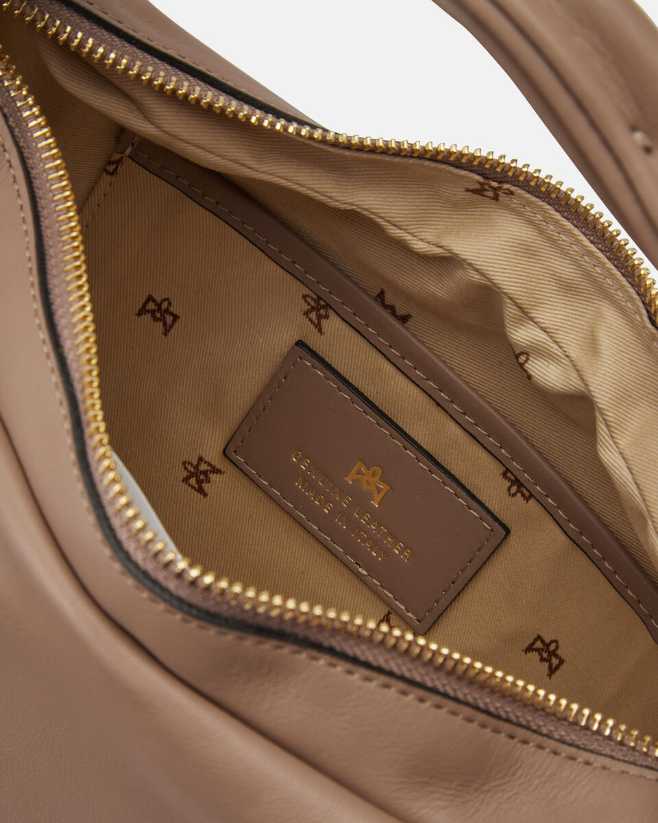 Zoe Small hobo Taupe  - Tote Bag - Borse Donna - Borse - Cuoieria Fiorentina