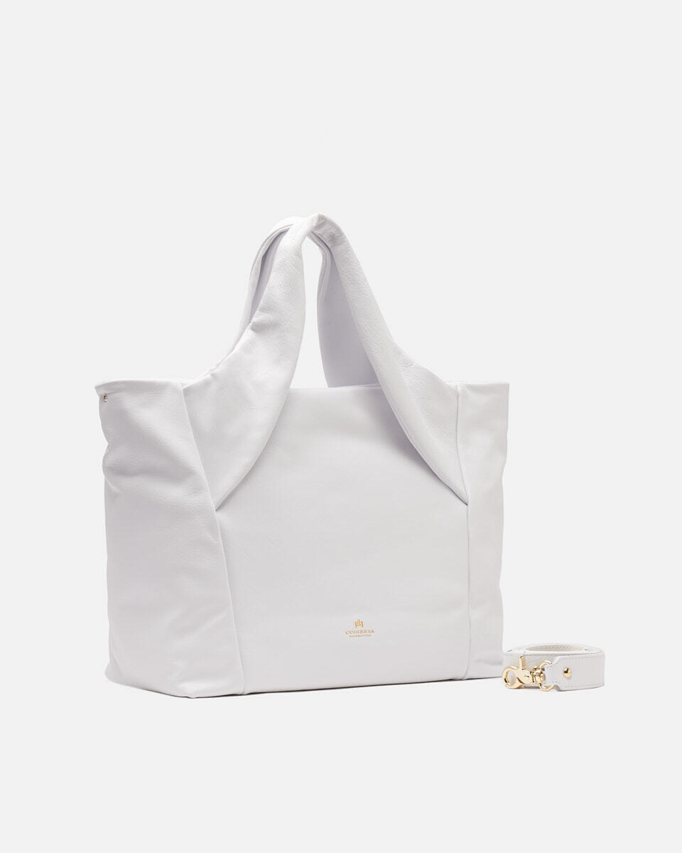 Zoe Shopping BIANCO  - Shopping - Borse Donna - Borse - Cuoieria Fiorentina