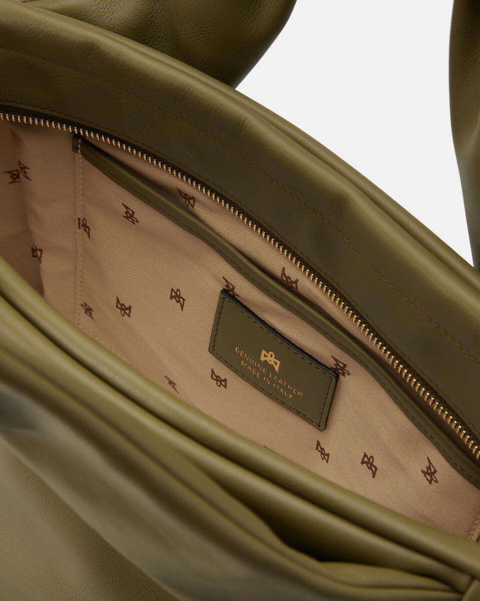LARGE SHOPPING Olive  - Shopping - Women's Bags - Bags - Cuoieria Fiorentina