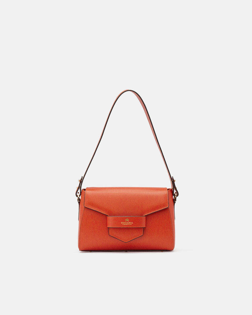 Small flap bag Burnt orange  - Shoulder Bags - Women's Bags - Bags - Cuoieria Fiorentina