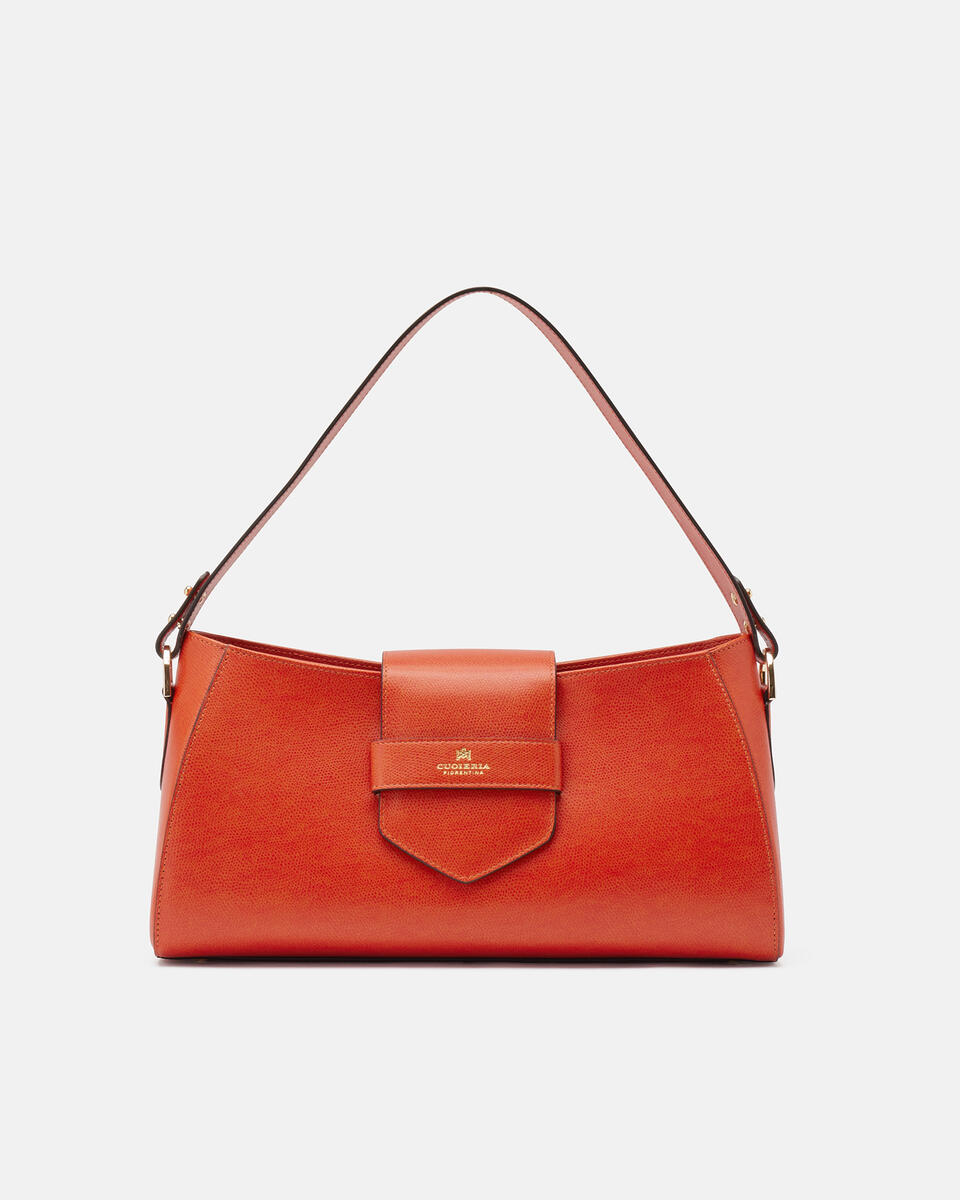 Shoulder bag Burnt orange  - Shoulder Bags - Women's Bags - Bags - Cuoieria Fiorentina