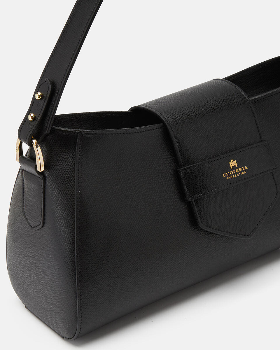 Maia Large hobo Nero  - Cuoieria Fiorentina