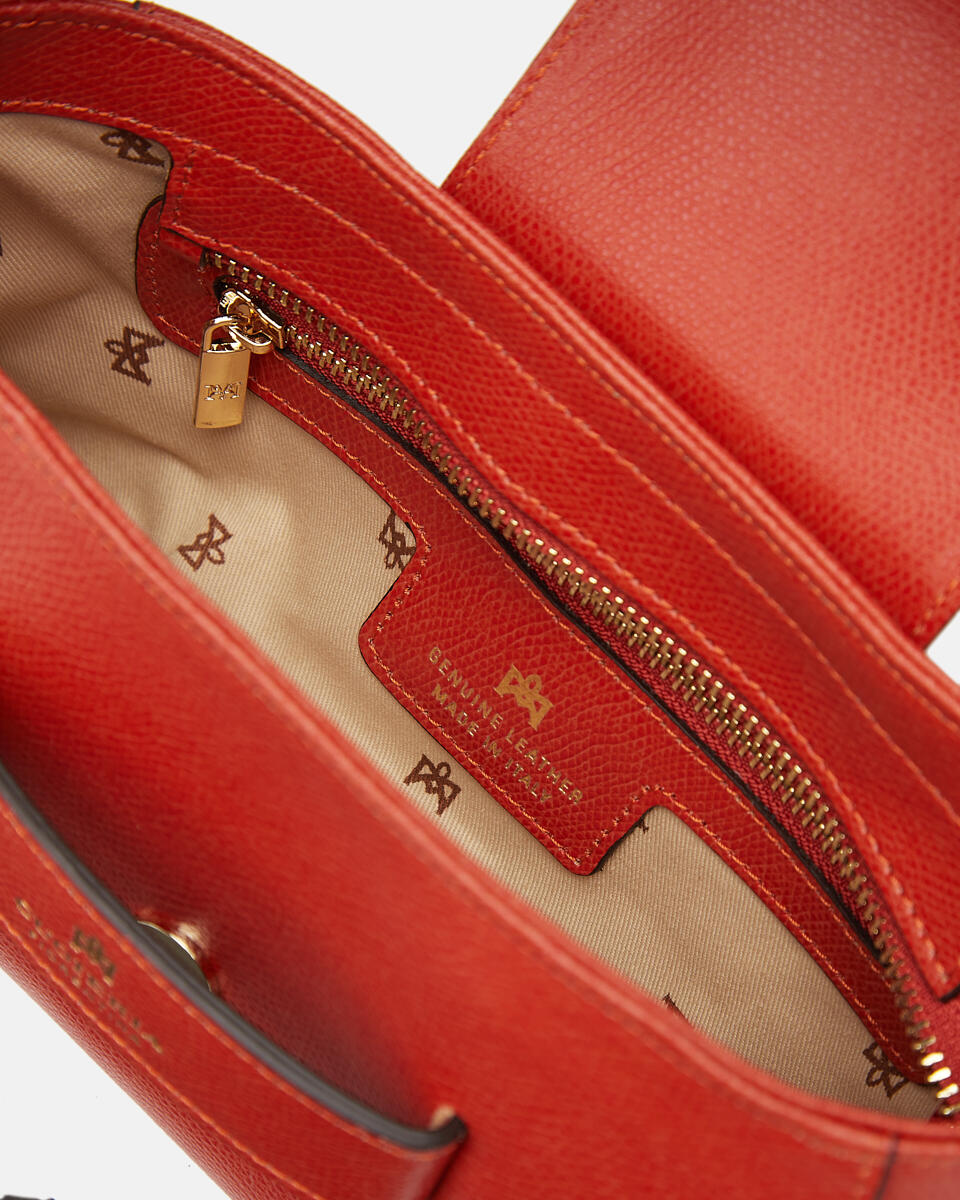 Flap Bag Burnt orange  - Cuoieria Fiorentina