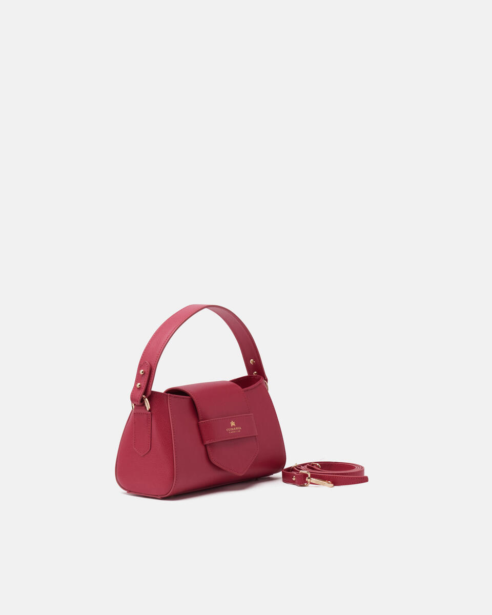 Flap Bag Fuchsia   - Mini Bags - Women's Bags - Bags - Cuoieria Fiorentina