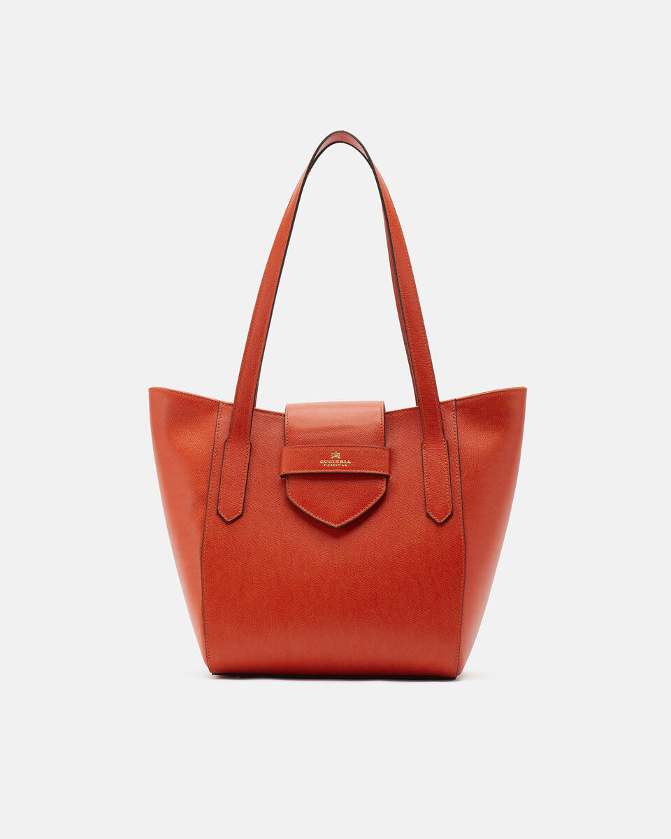 Shopping Bag Burnt orange  - Shopping - Women's Bags - Bags - Cuoieria Fiorentina