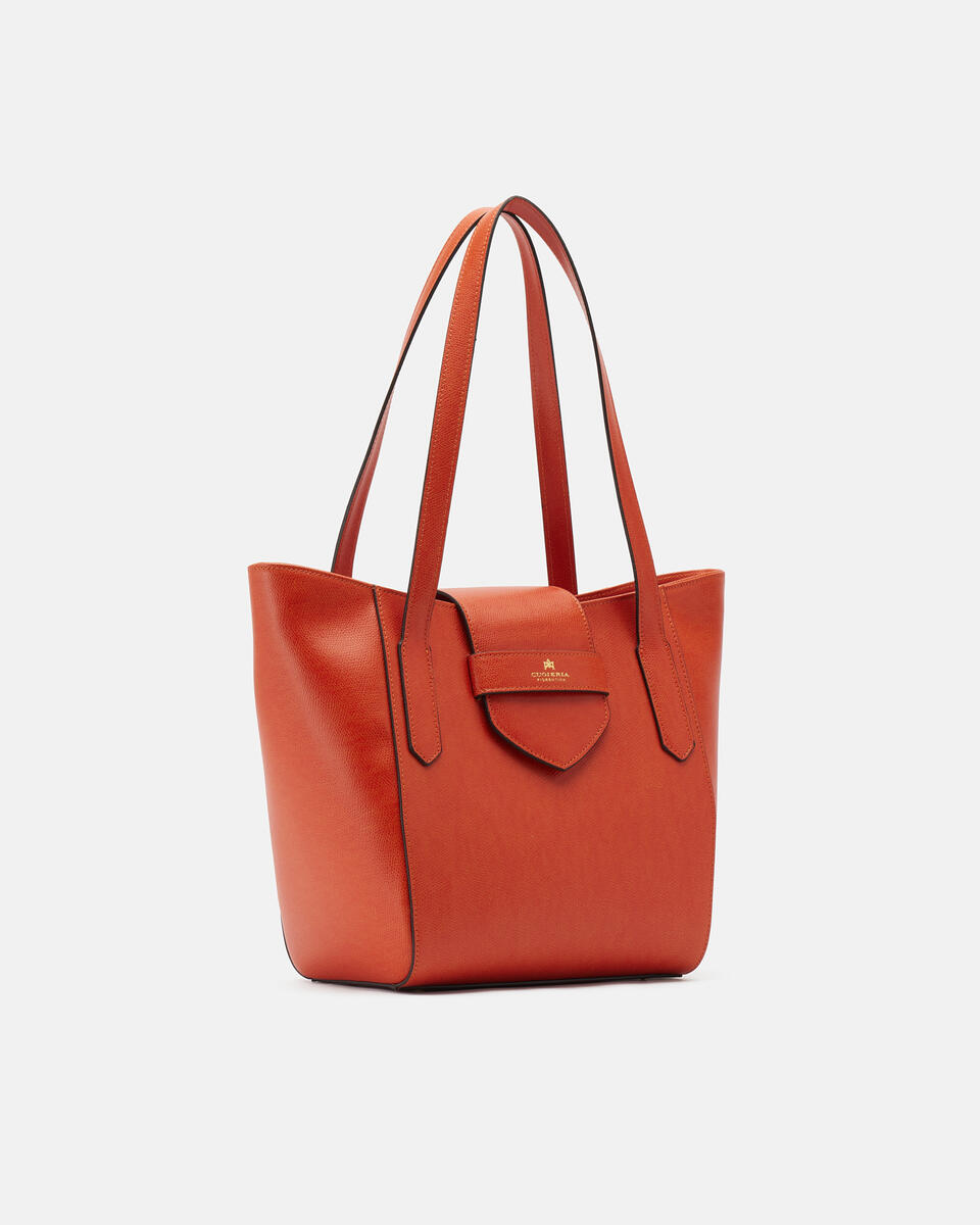 Shopping Bag Burnt orange  - Shopping - Women's Bags - Bags - Cuoieria Fiorentina