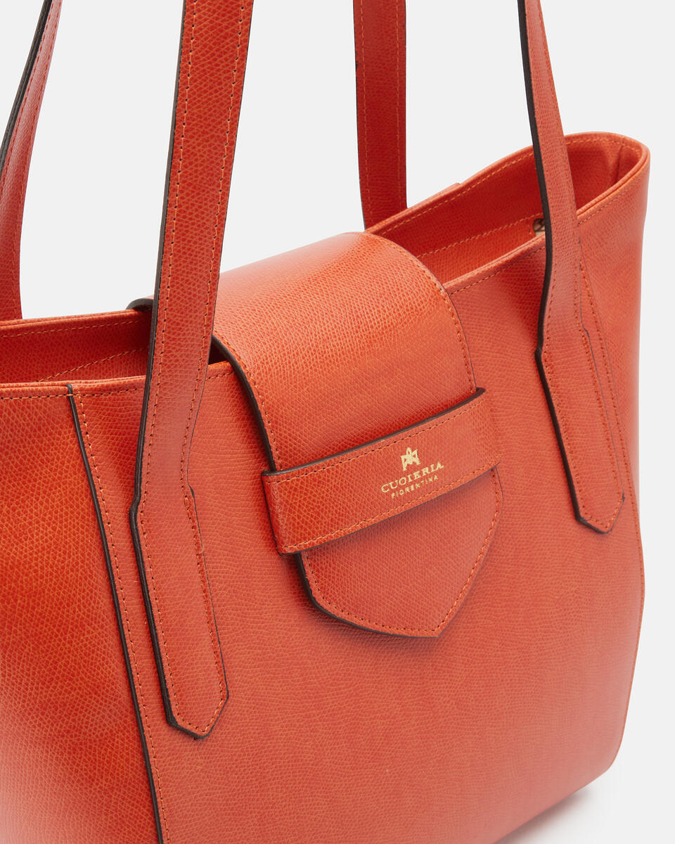 Shopping Bag Burnt orange  - Shopping - Women's Bags - Bags - Cuoieria Fiorentina