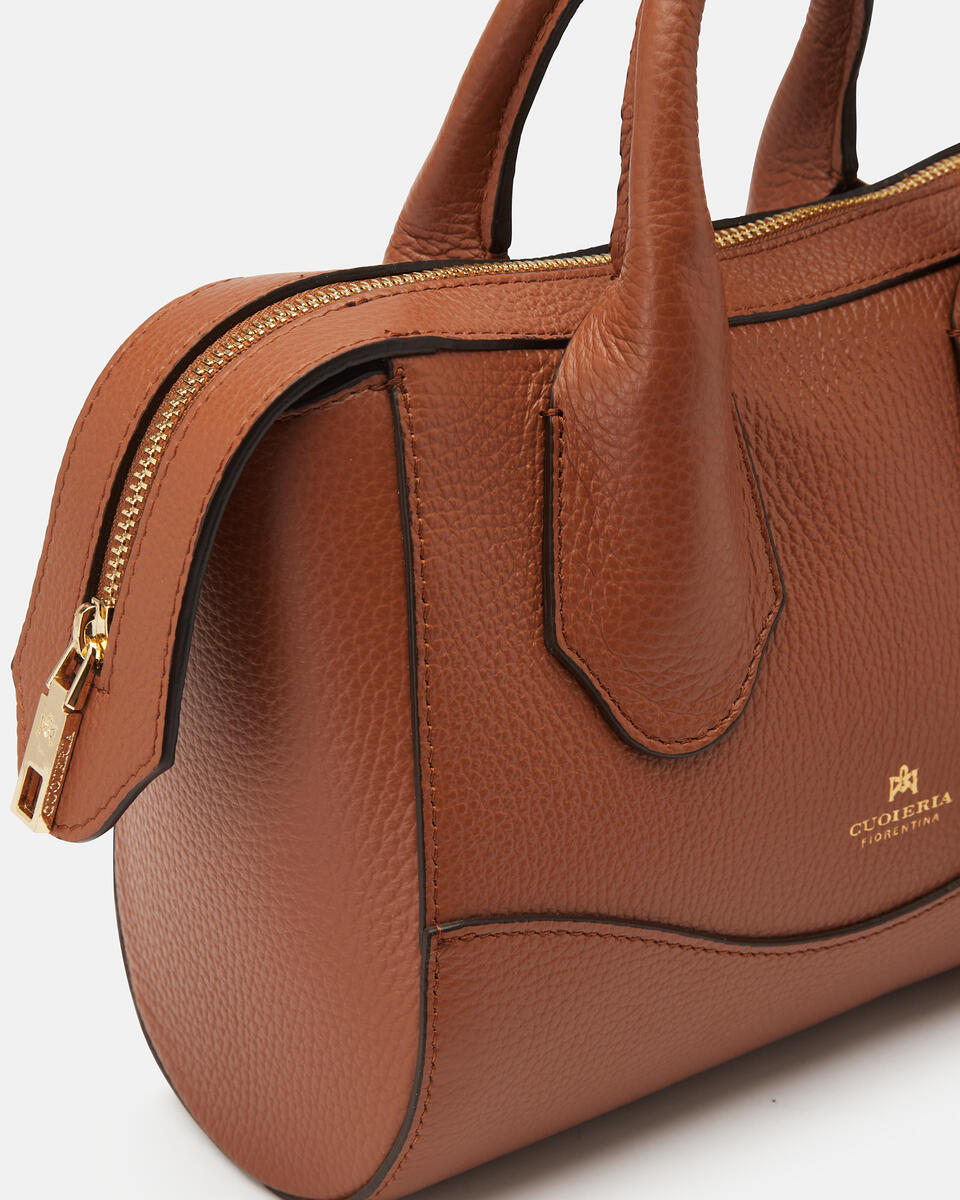 Small tote bag Caramel  - Bags - Special Price - Cuoieria Fiorentina