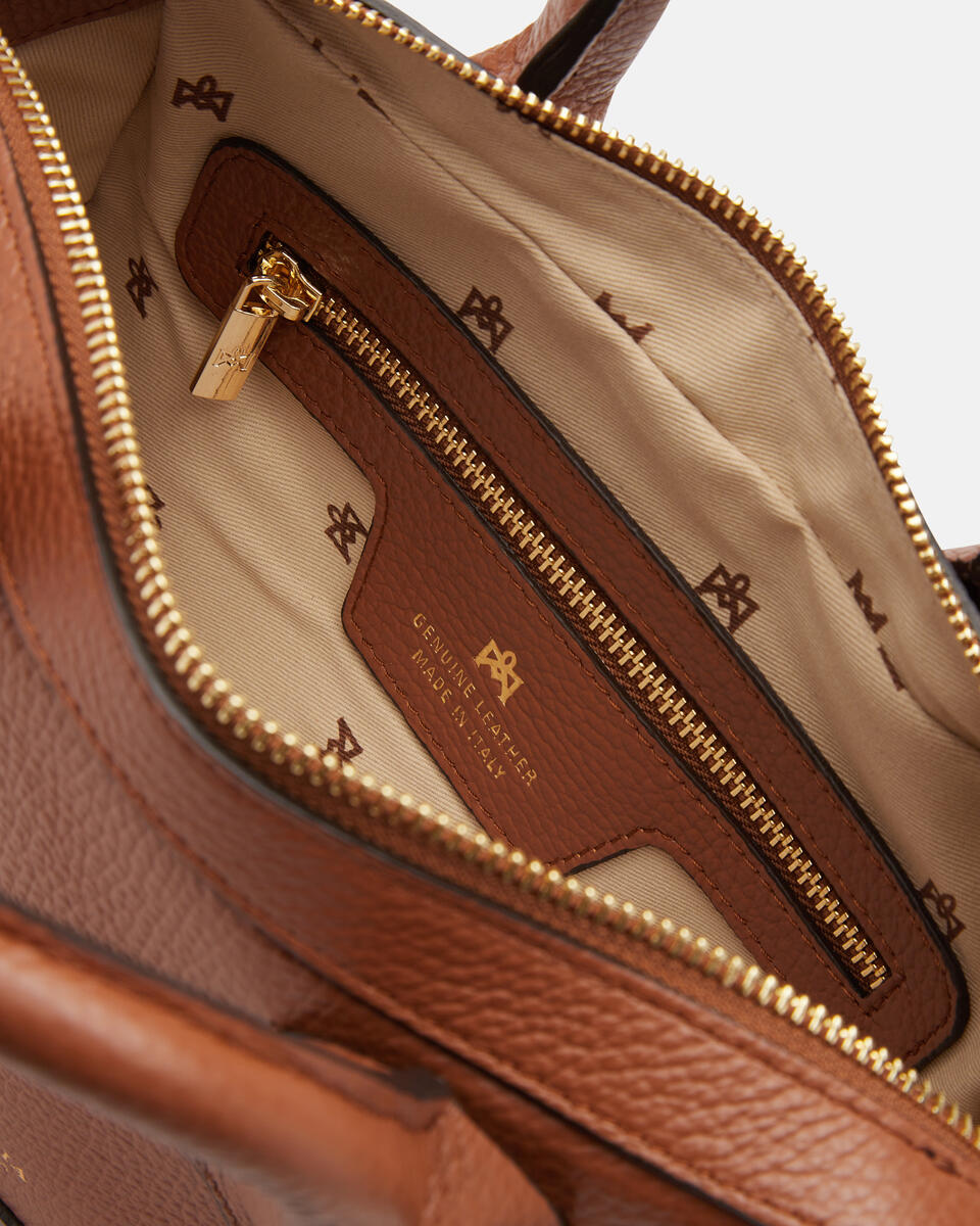 Small tote bag Caramel  - Bags - Special Price - Cuoieria Fiorentina