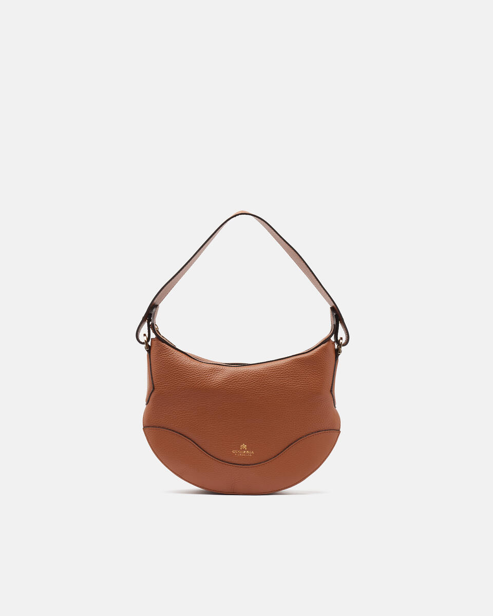 HOBO BAG Caramel  - Shoulder Bags - Women's Bags - Bags - Cuoieria Fiorentina