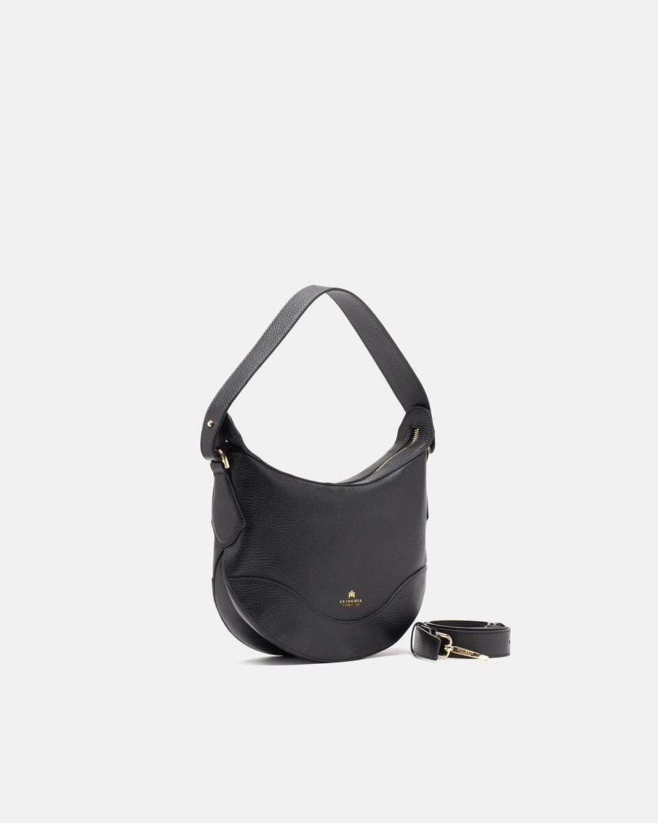 HOBO BAG Black  - Shoulder Bags - Women's Bags - Bags - Cuoieria Fiorentina