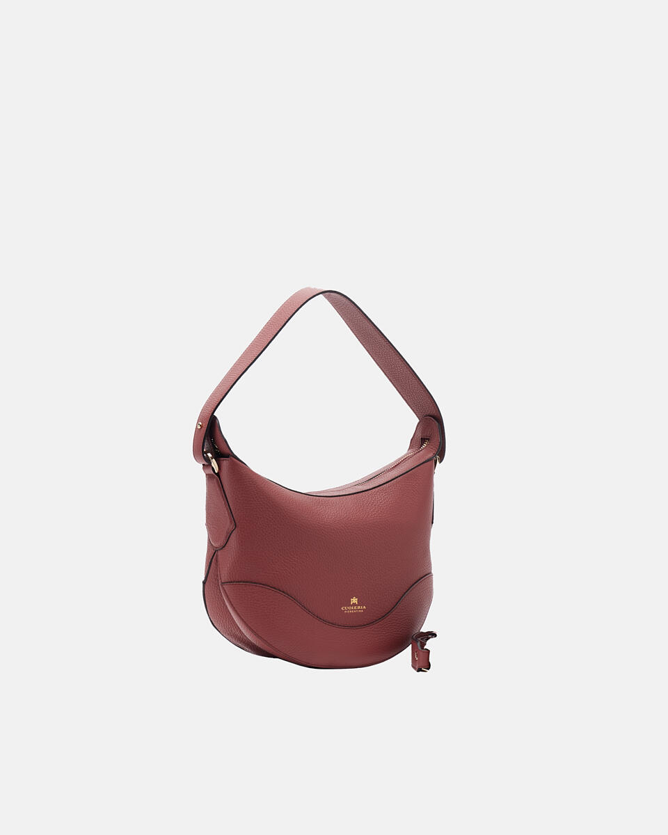 Hobo Rosewood  - Shoulder Bags - Women's Bags - Bags - Cuoieria Fiorentina