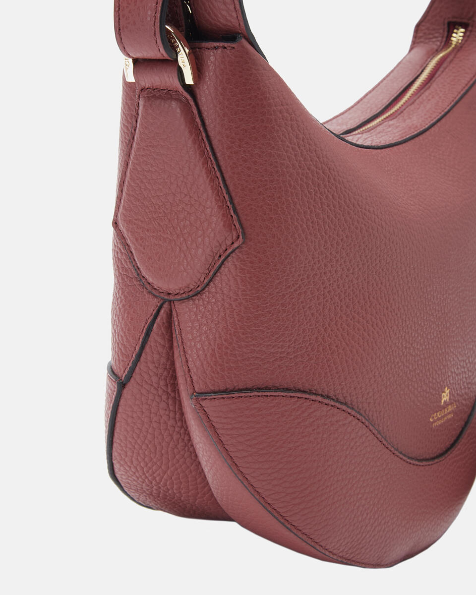 Hobo Rosewood  - Shoulder Bags - Women's Bags - Bags - Cuoieria Fiorentina