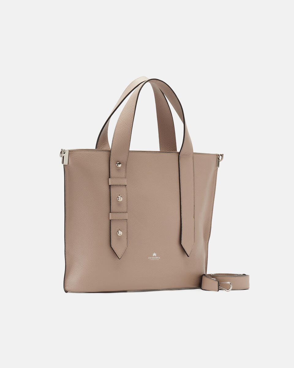 Niki Large Tote Taupe  - Tote Bag - Borse Donna - Borse - Cuoieria Fiorentina