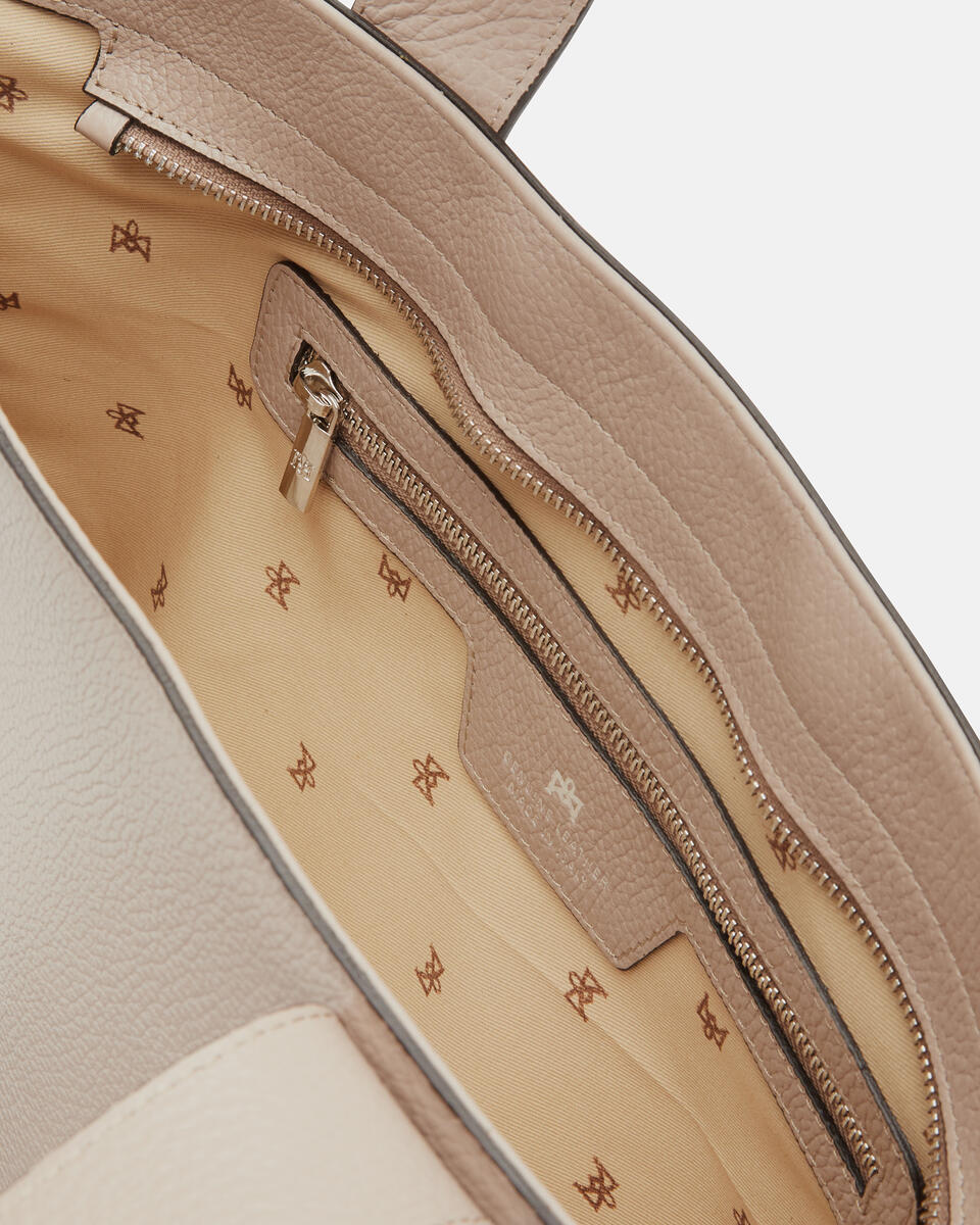 Niki Large Tote Taupe  - Tote Bag - Borse Donna - Borse - Cuoieria Fiorentina
