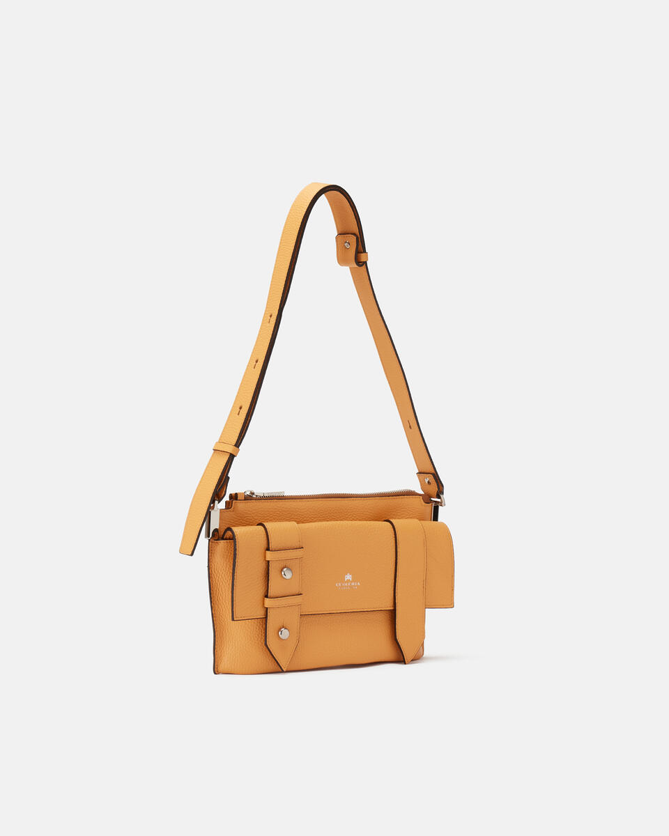 Crossbody Apricot  - Crossbody Bags - Women's Bags - Bags - Cuoieria Fiorentina