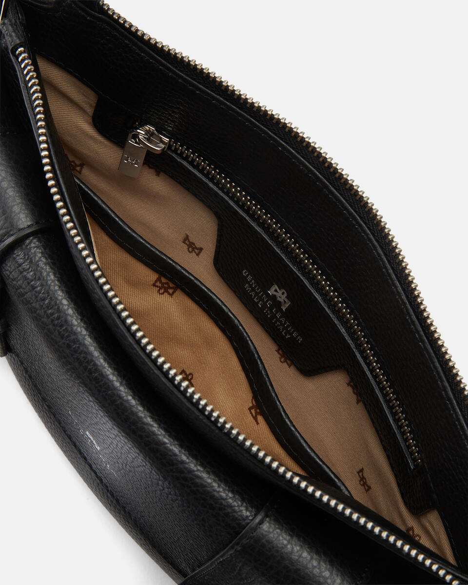 Crossbody Black  - Crossbody Bags - Women's Bags - Bags - Cuoieria Fiorentina