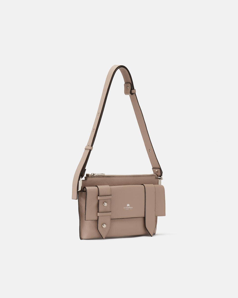 Niki Pouch Taupe  - Tracolla - Borse Donna - Borse - Cuoieria Fiorentina