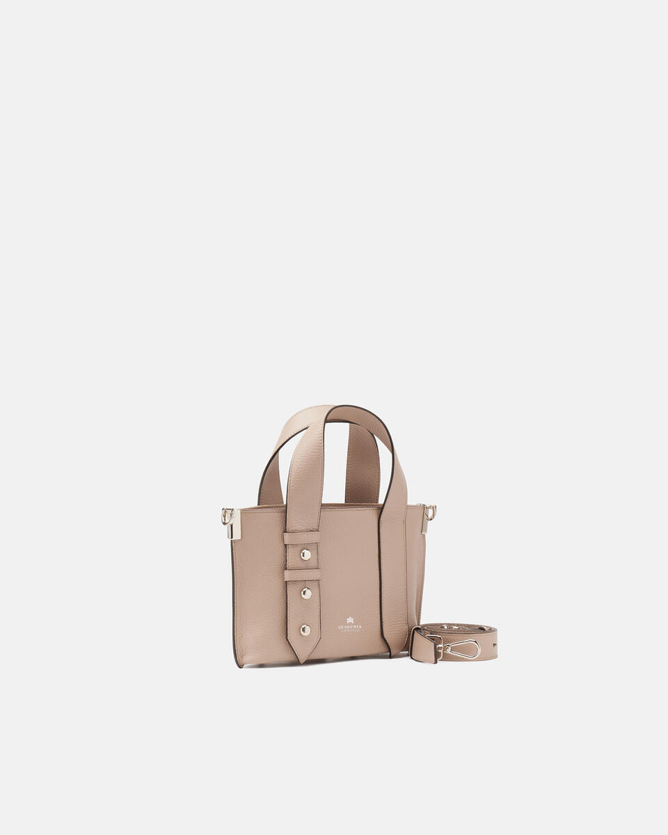 Small tote bag Taupe  - Bags - Special Price - Cuoieria Fiorentina