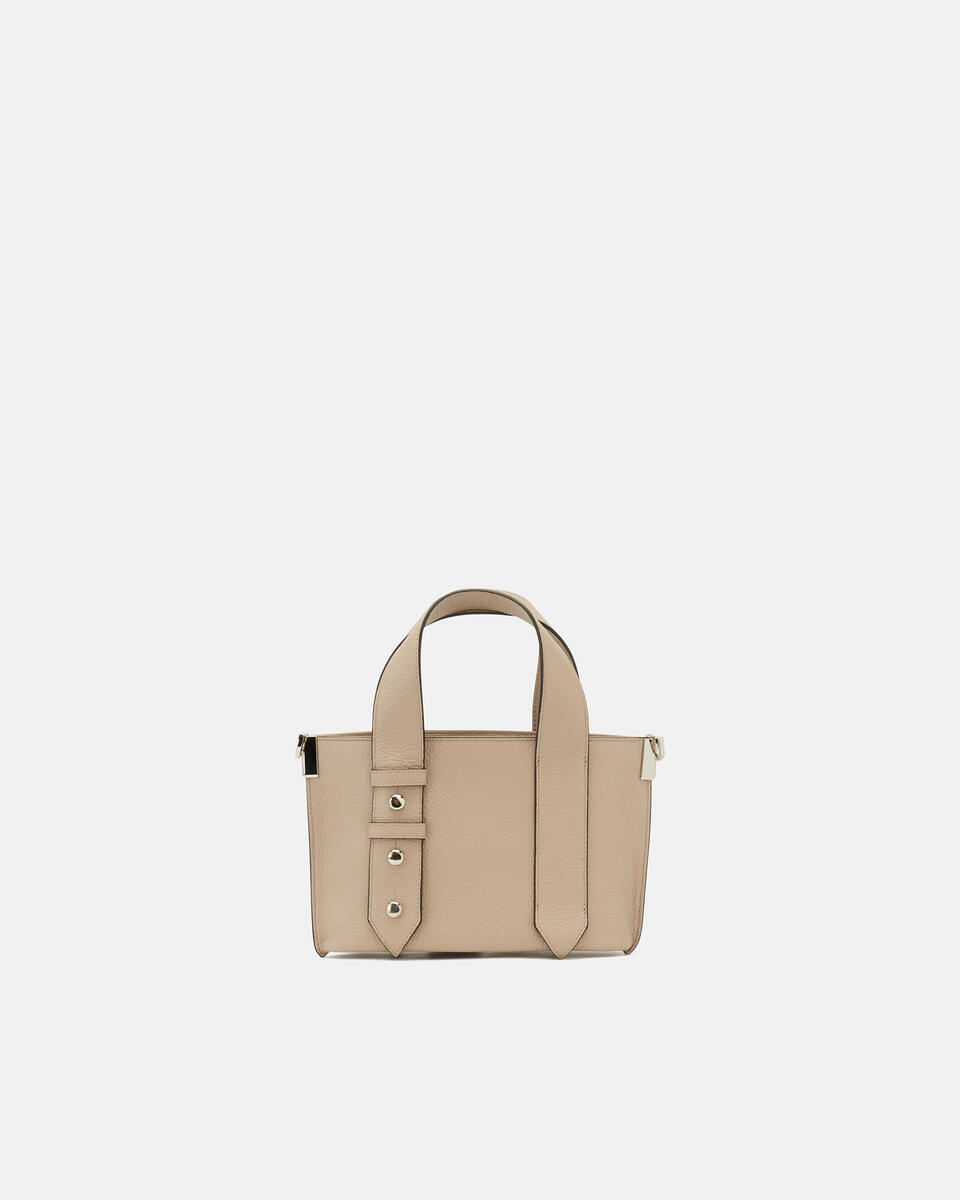 Small tote bag Taupe  - Bags - Special Price - Cuoieria Fiorentina