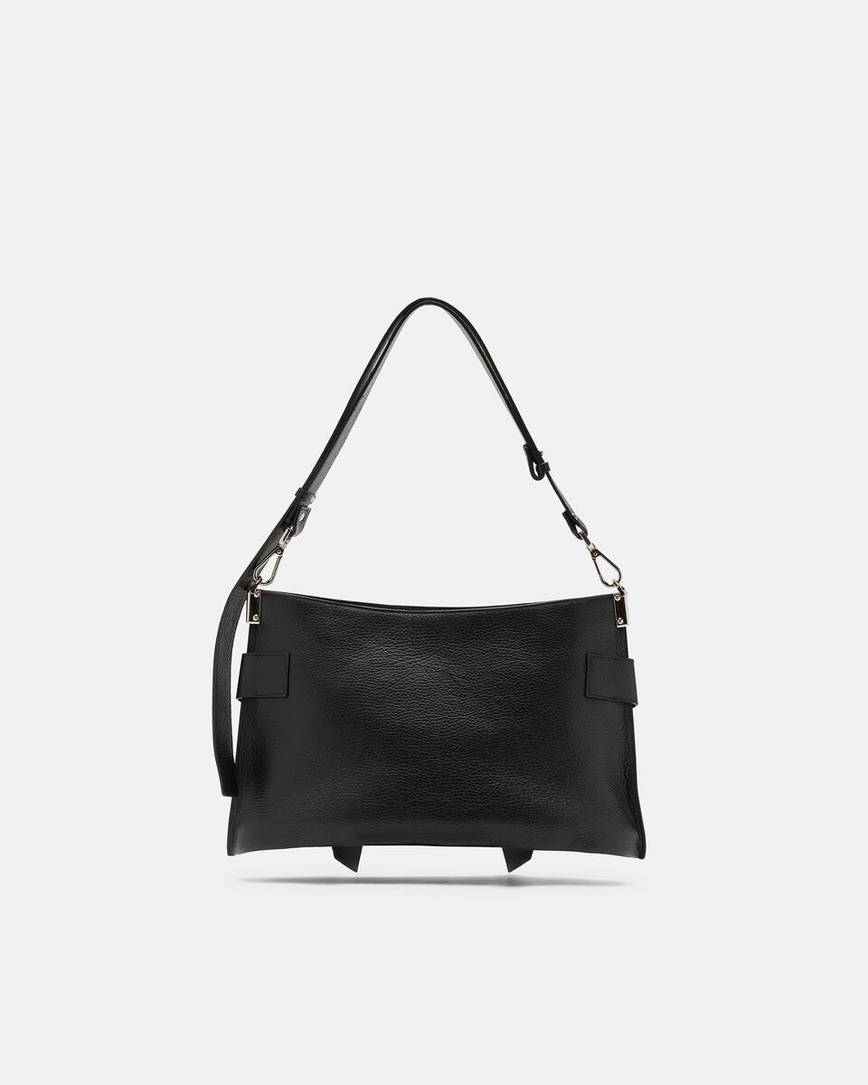 HOBO BAG Black  - Shoulder Bags - Women's Bags - Bags - Cuoieria Fiorentina