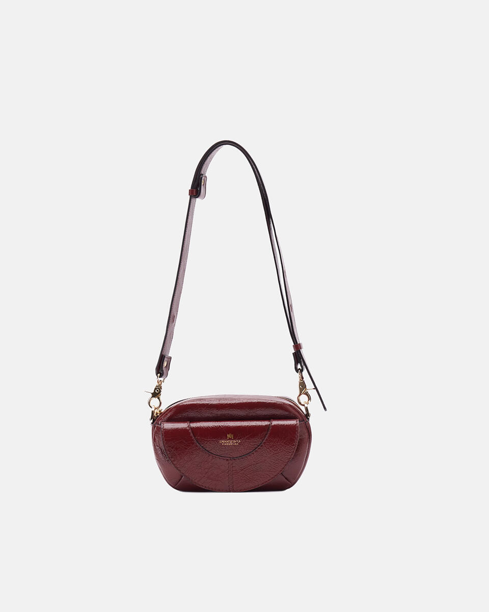CAMERA BAG Rosewood  - Mini Bag - Women's Bags - Bags - Cuoieria Fiorentina