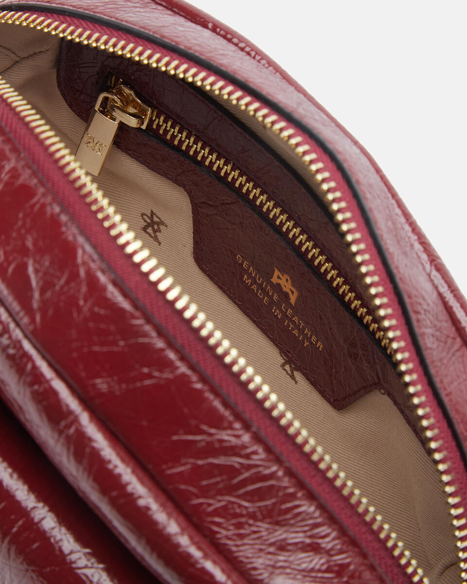 CAMERA BAG Rosewood  - Mini Bag - Women's Bags - Bags - Cuoieria Fiorentina