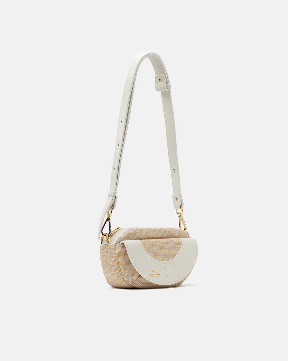 CAMERA BAG White  - Mini Bags - Women's Bags - Bags - Cuoieria Fiorentina