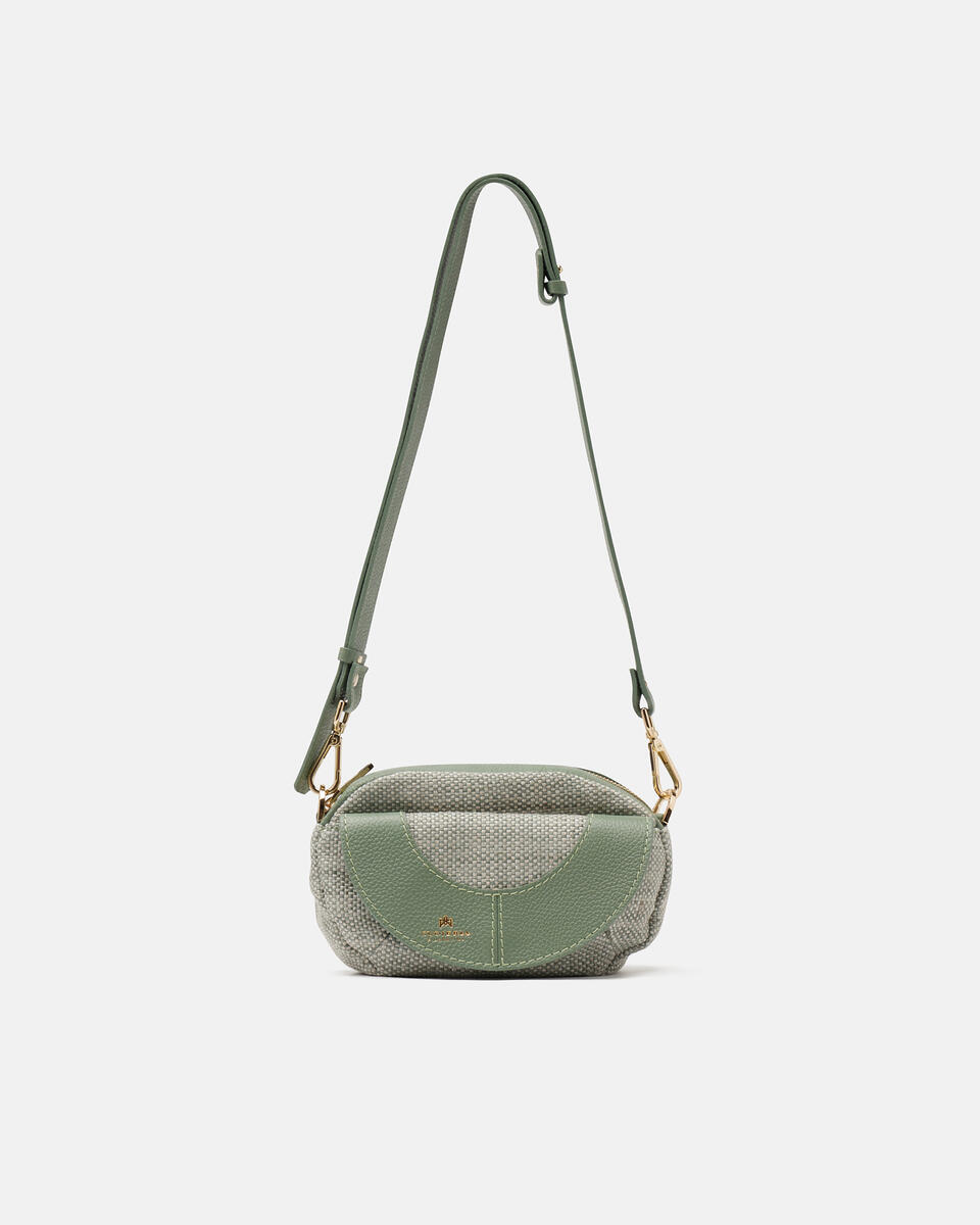 CAMERA BAG Sage green  - Mini Bags - Women's Bags - Bags - Cuoieria Fiorentina