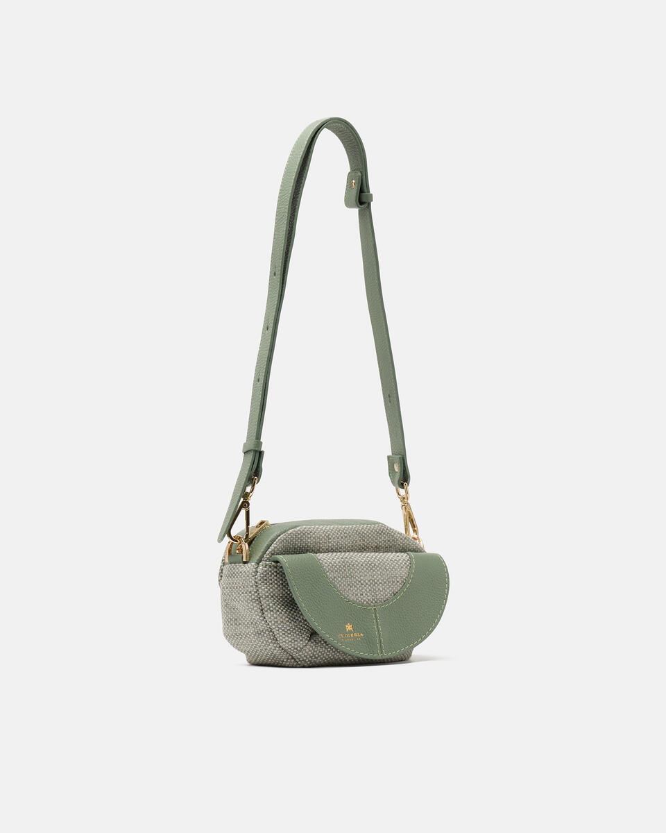 CAMERA BAG Sage green  - Mini Bags - Women's Bags - Bags - Cuoieria Fiorentina