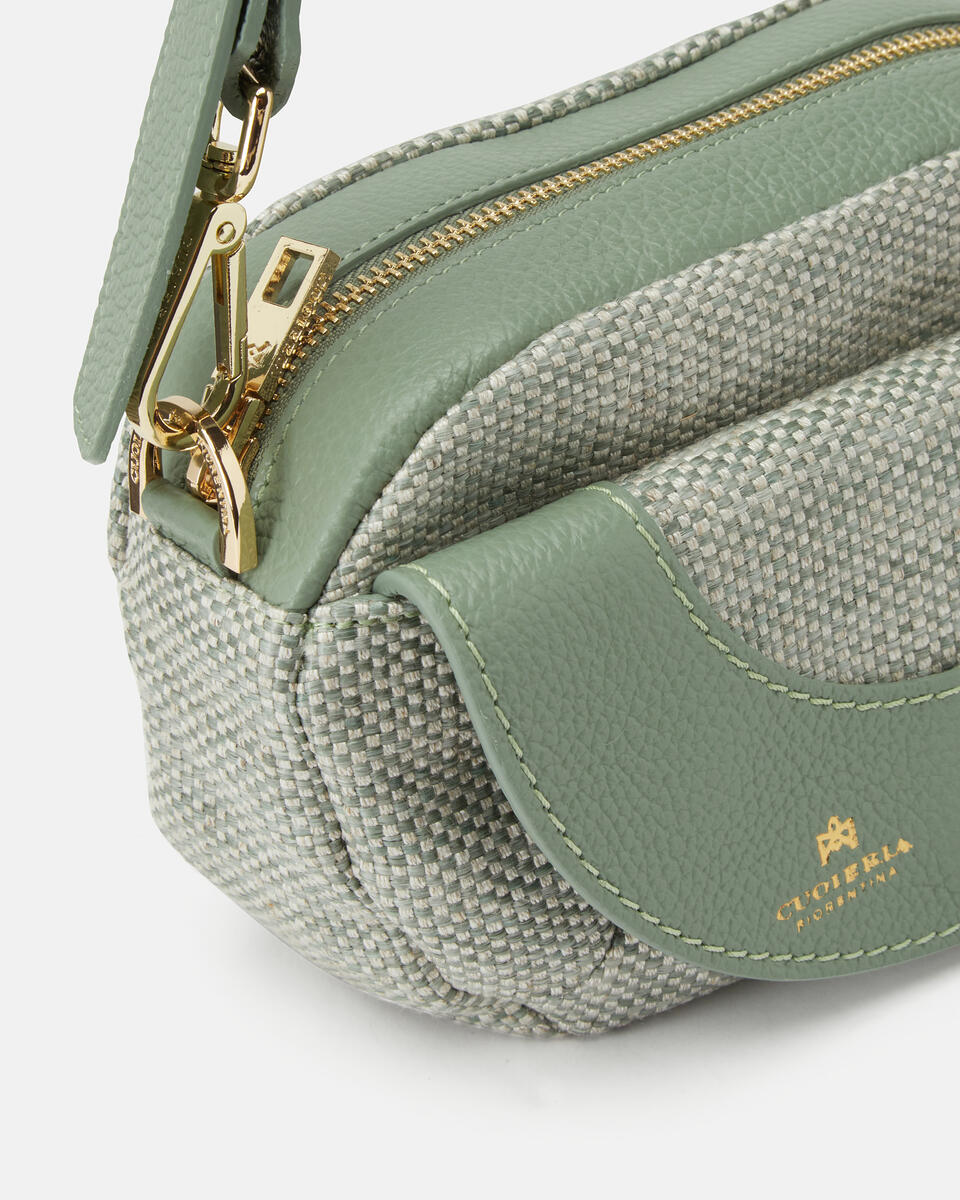 CAMERA BAG Sage green  - Mini Bags - Women's Bags - Bags - Cuoieria Fiorentina