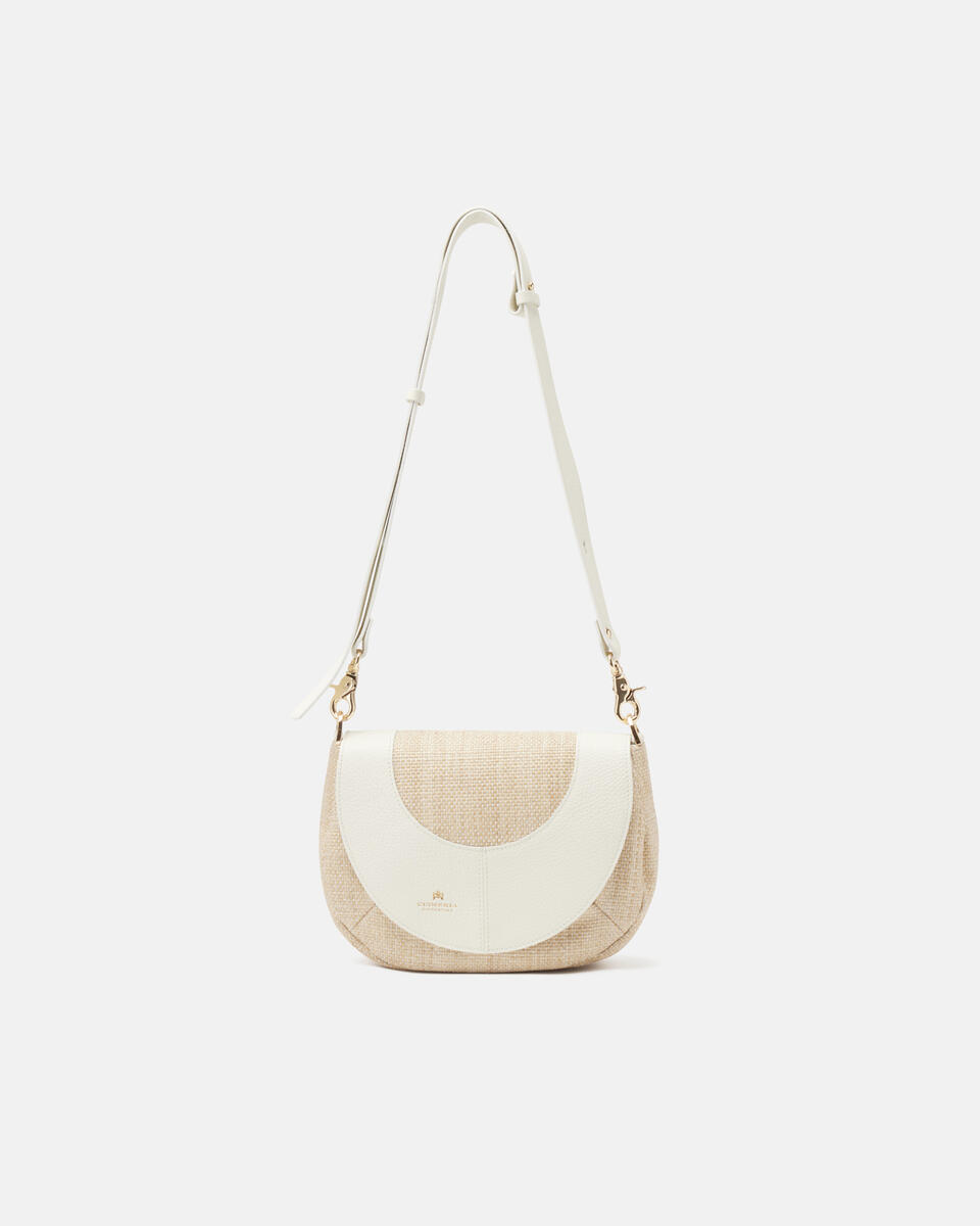 MESSENGER White  - Messenger Bags - Women's Bags - Bags - Cuoieria Fiorentina