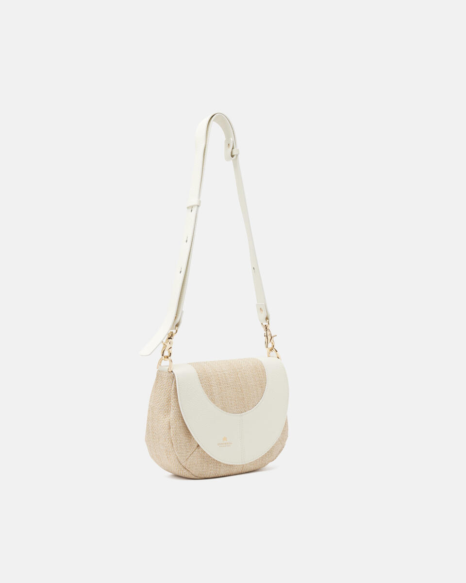 MESSENGER White  - Messenger Bags - Women's Bags - Bags - Cuoieria Fiorentina