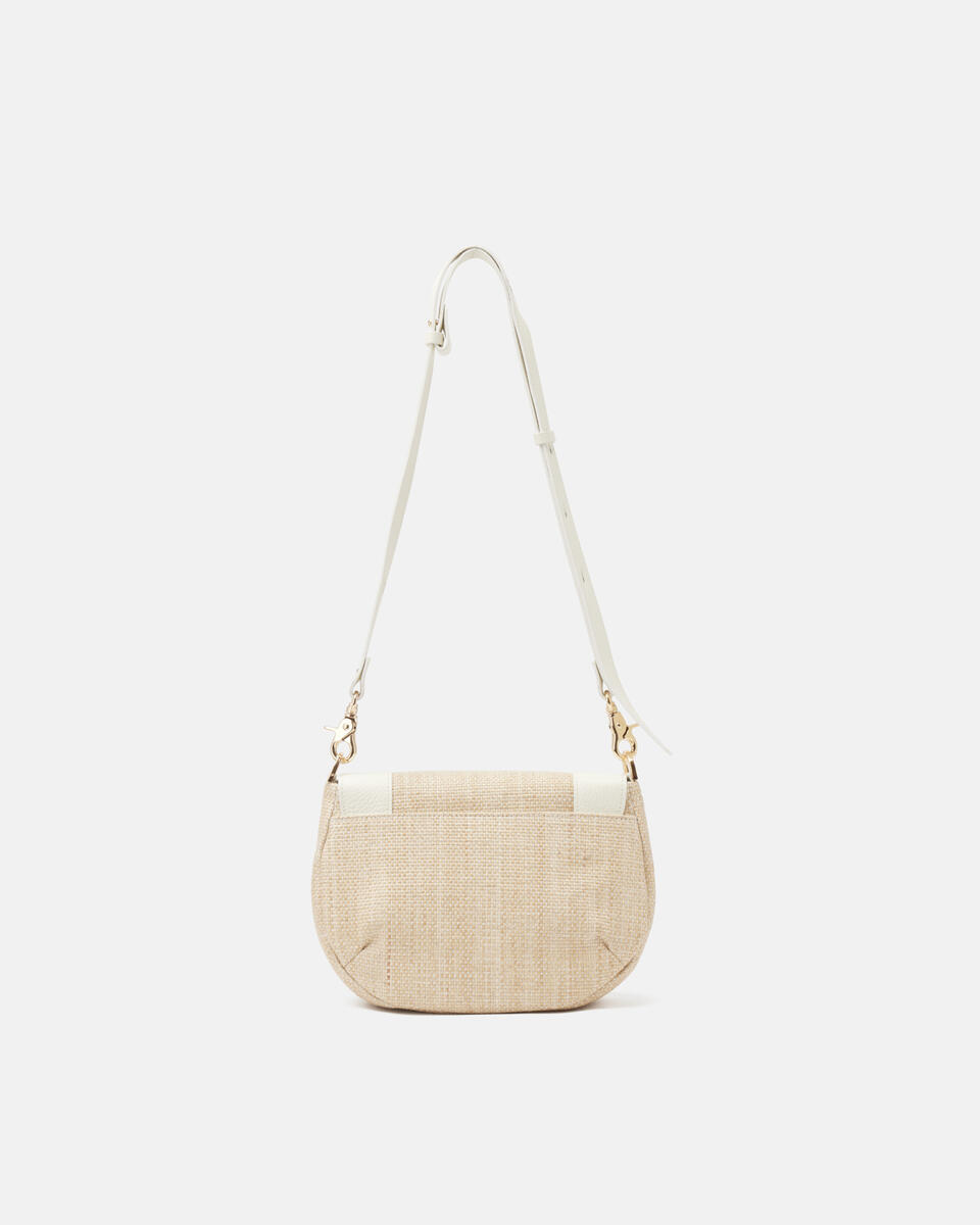 MESSENGER White  - Messenger Bags - Women's Bags - Bags - Cuoieria Fiorentina