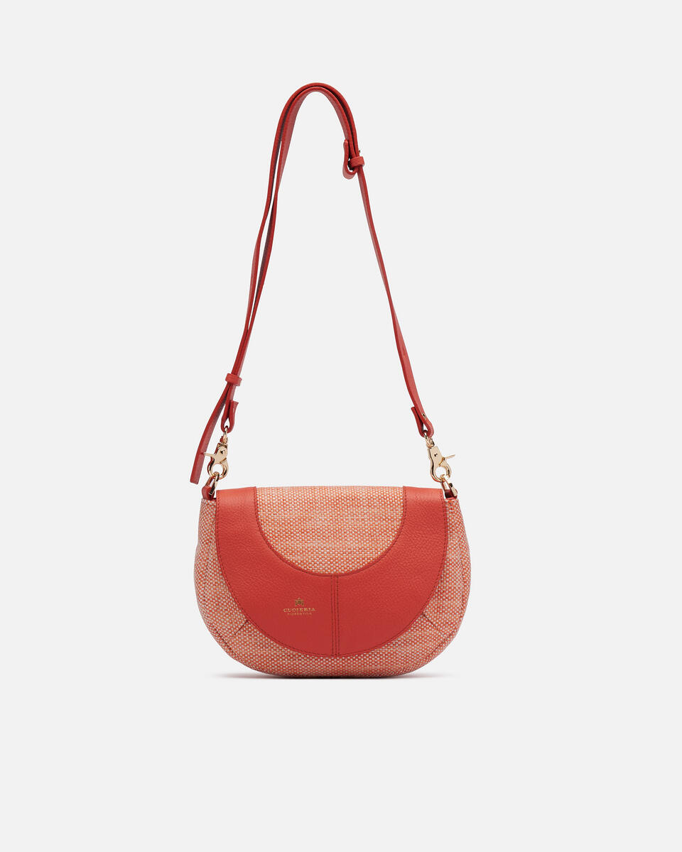 MESSENGER Papaya  - Messenger Bags - Women's Bags - Bags - Cuoieria Fiorentina