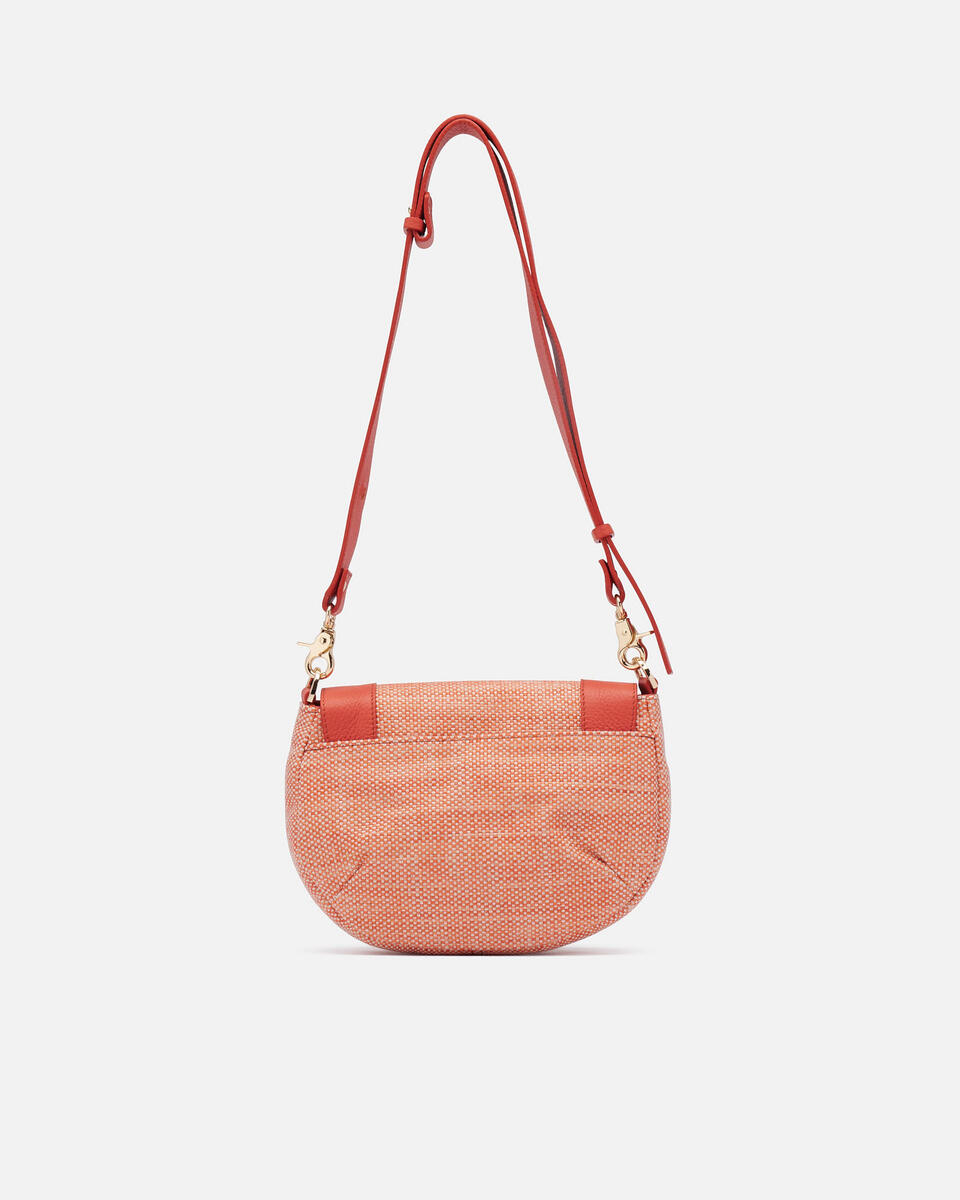 MESSENGER Papaya  - Messenger Bags - Women's Bags - Bags - Cuoieria Fiorentina