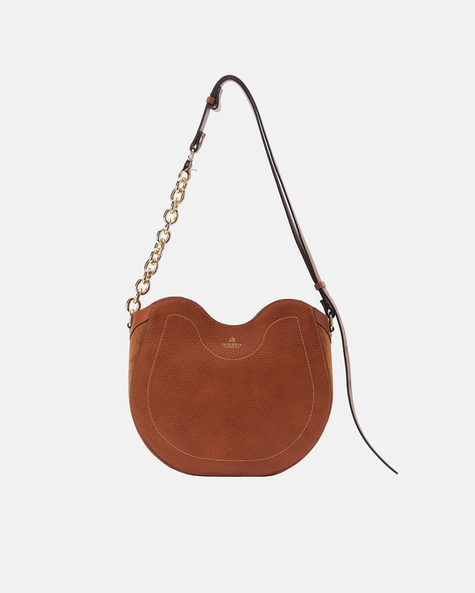 Nina hobo Caramel  - Borse A Spalla - Borse Donna - Borse - Cuoieria Fiorentina