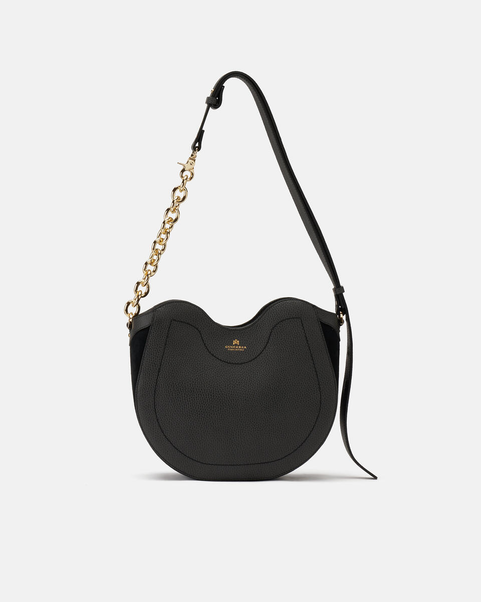 HOBO BAG Black  - Shoulder Bags - Women's Bags - Bags - Cuoieria Fiorentina