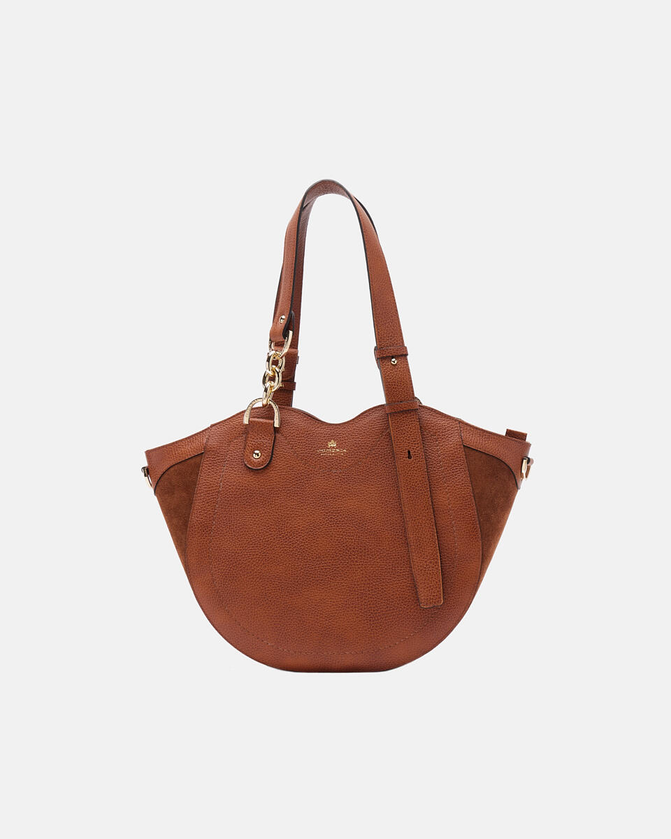 SHOPPING BAG Caramel  - Shopping - Women's Bags - Bags - Cuoieria Fiorentina