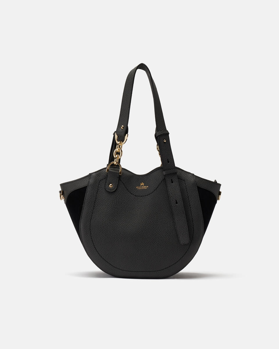 Nina shopping bag Nero  - Shopping - Borse Donna - Borse - Cuoieria Fiorentina