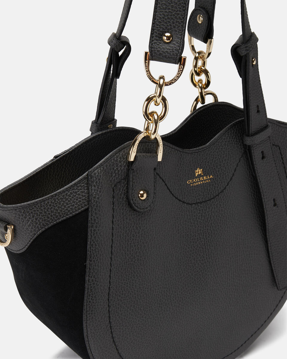 Nina shopping bag Nero  - Shopping - Borse Donna - Borse - Cuoieria Fiorentina